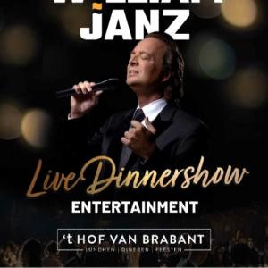 William Janz - Live dinnershow - 30 maart '24 - incl. 4 gangendiner | Aanvang 18:00 uur